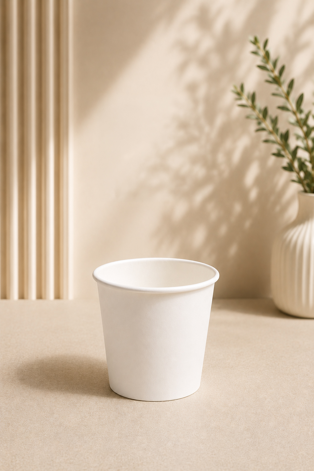 200ml White Paper Cup