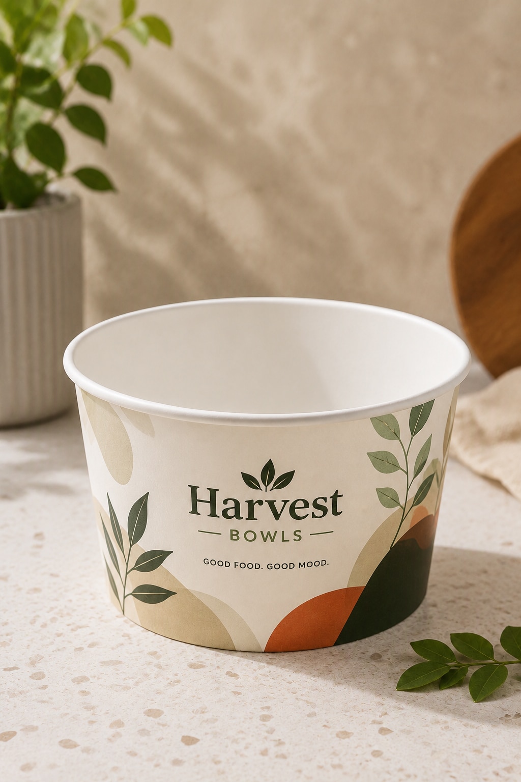 2500ml Custom Design Paper Bowl